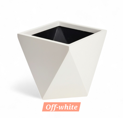Diamond planters by Avantika's Garden