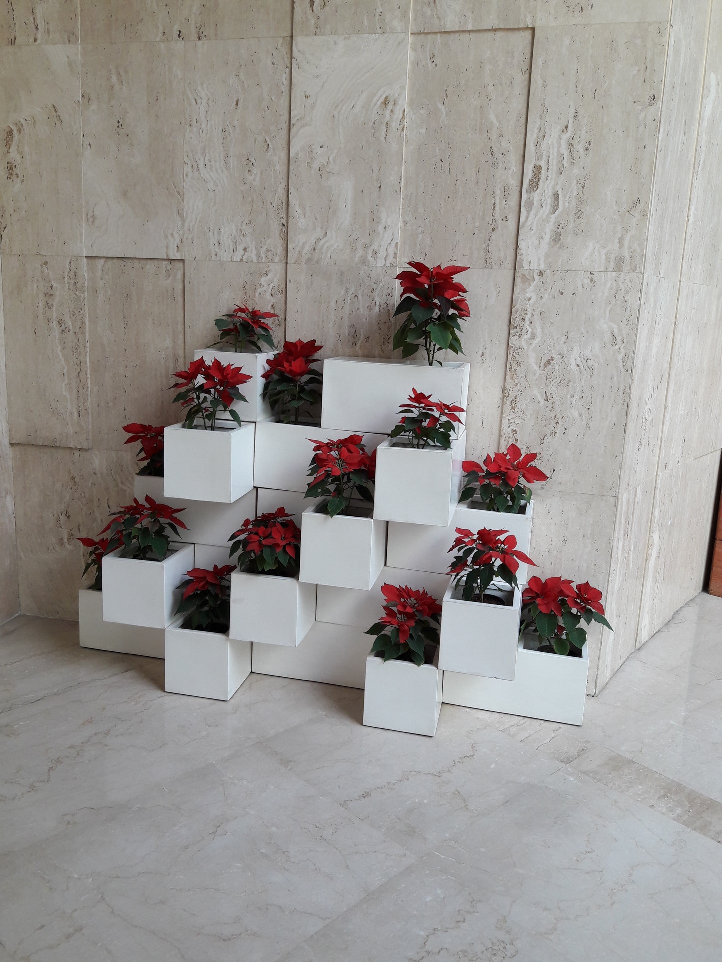 Installation of planters by Avantika's Garden
