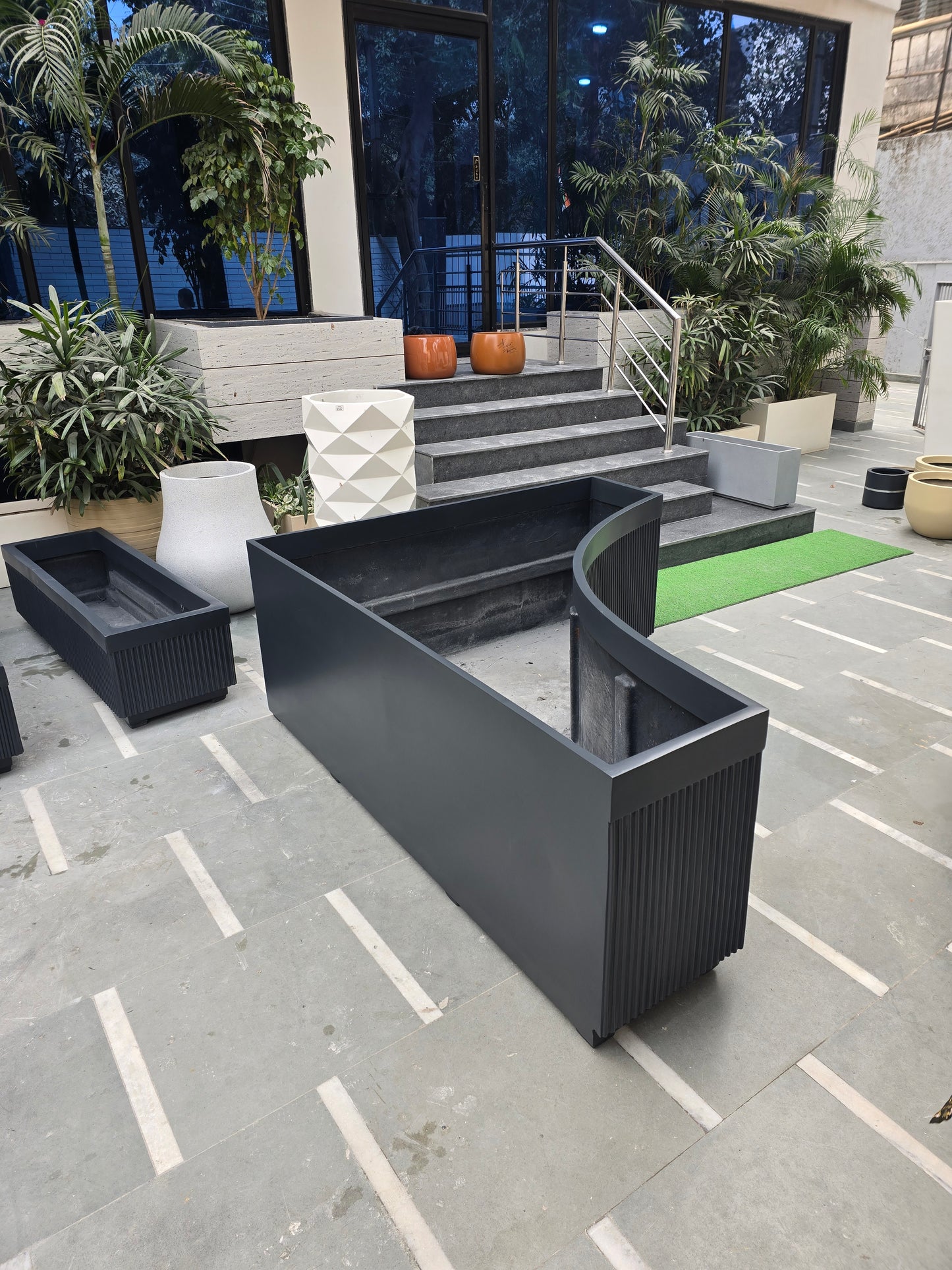 Customised Corner planter