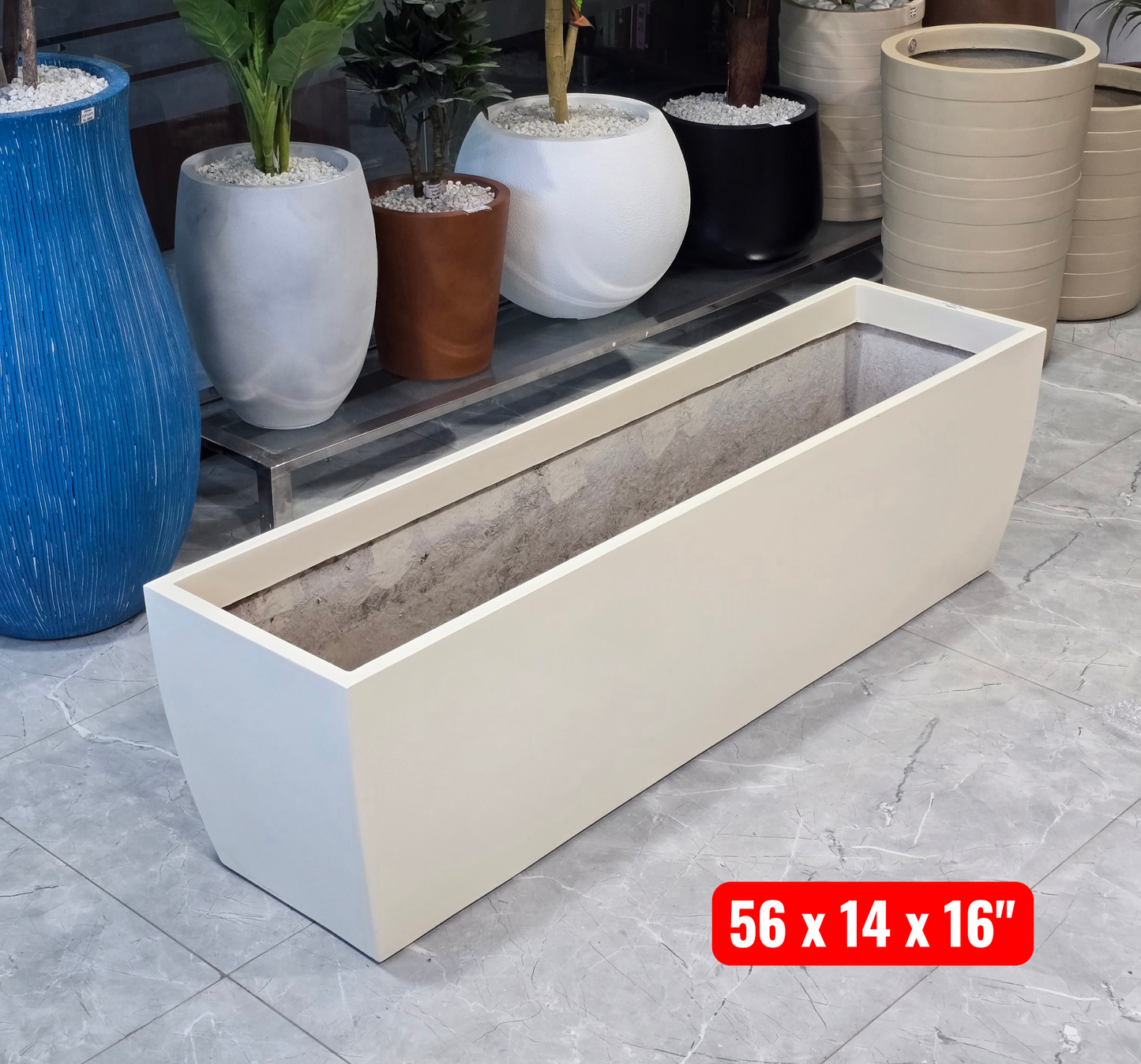 Verona box planters