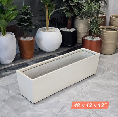 Verona box planters