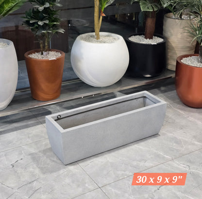 Verona box planters
