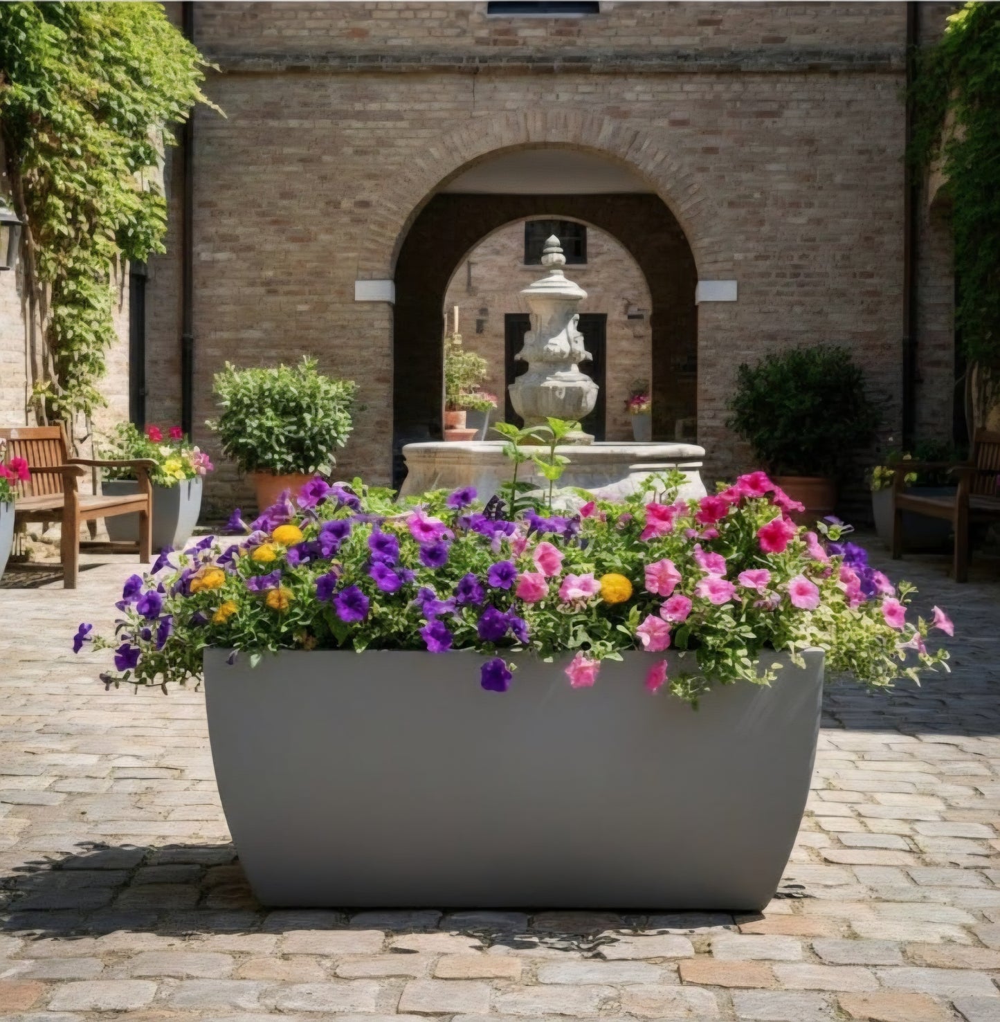 Marsala Box Planters
