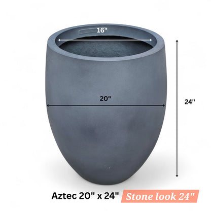 Aztec planters by Avantika's Garden