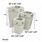 Peroni planters by Avantika's Garden