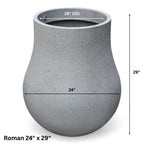 Roman planter by Avantika's Garden