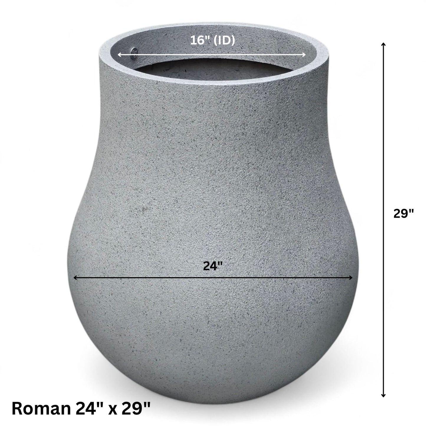 Roman planter by Avantika's Garden
