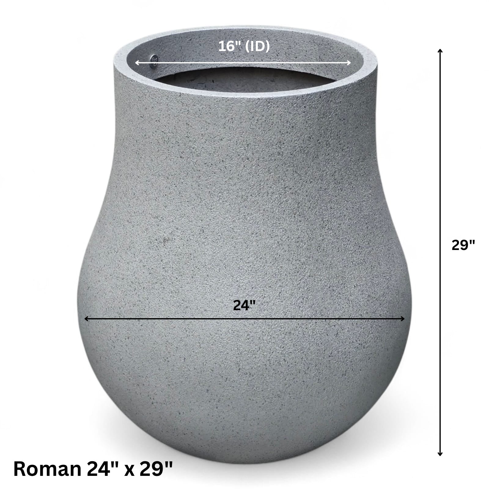 Roman planter by Avantika's Garden