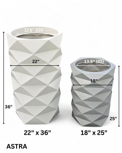 Astra planters by Avantika's Garden