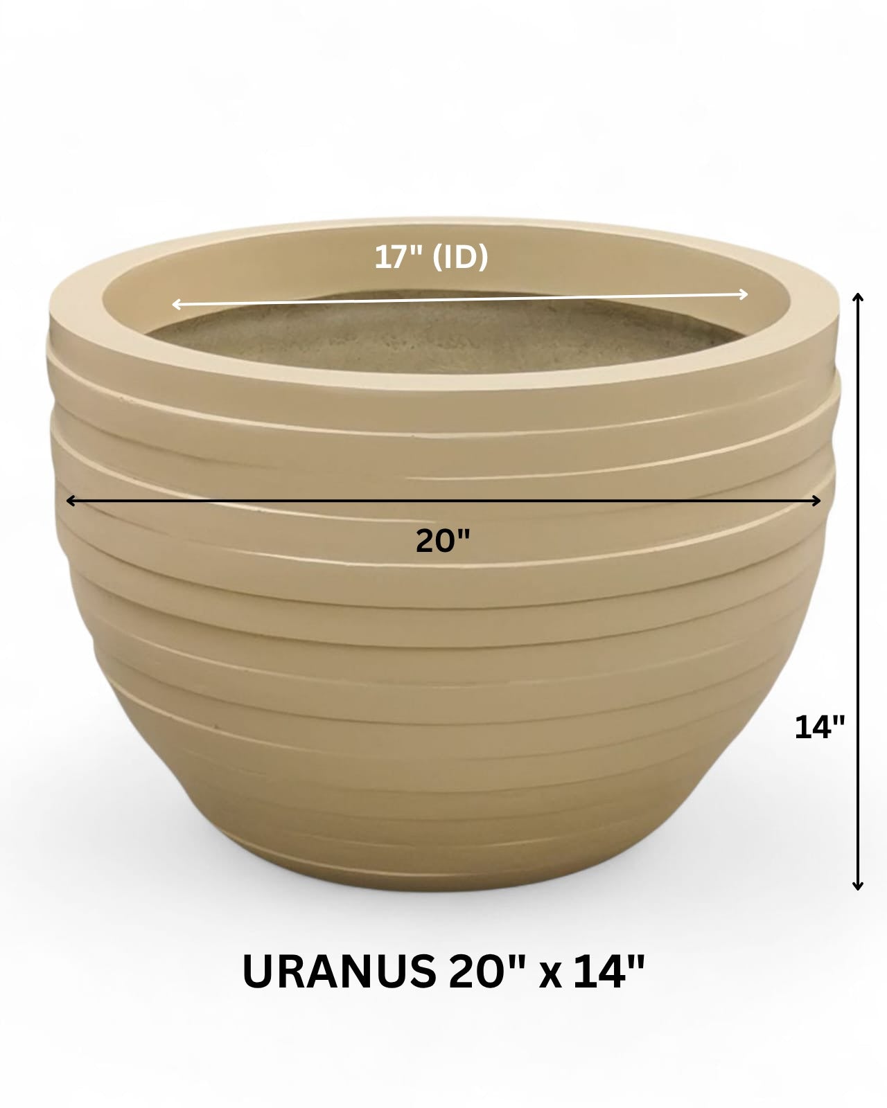 Uranus planter by avantika's Garden
