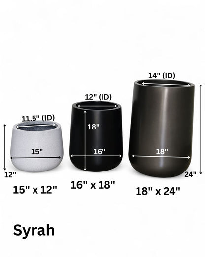 Syrah planters by Avantika's Garden