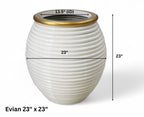 Evian planter by Avantika's Garden