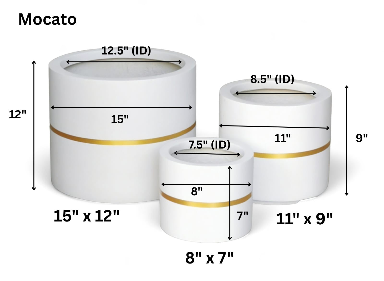 Moscato planters by Avantika's Garden