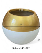 Sphere planters by Avantika's Garden