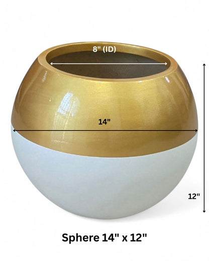 Sphere planters by Avantika's Garden