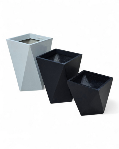 Diamond planters by Avantika's Garden
