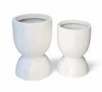 Hourglass planters by Avantika's Garden