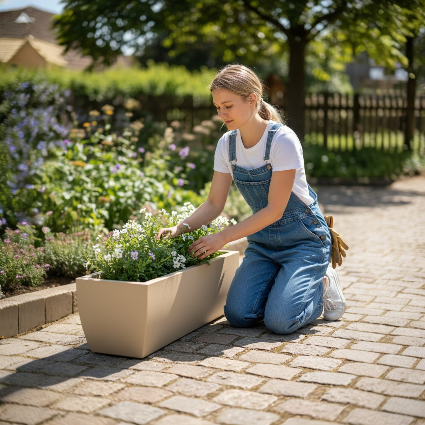 Marsala Box Planters