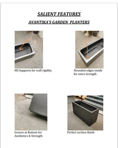 Tall & Slim Box Planters