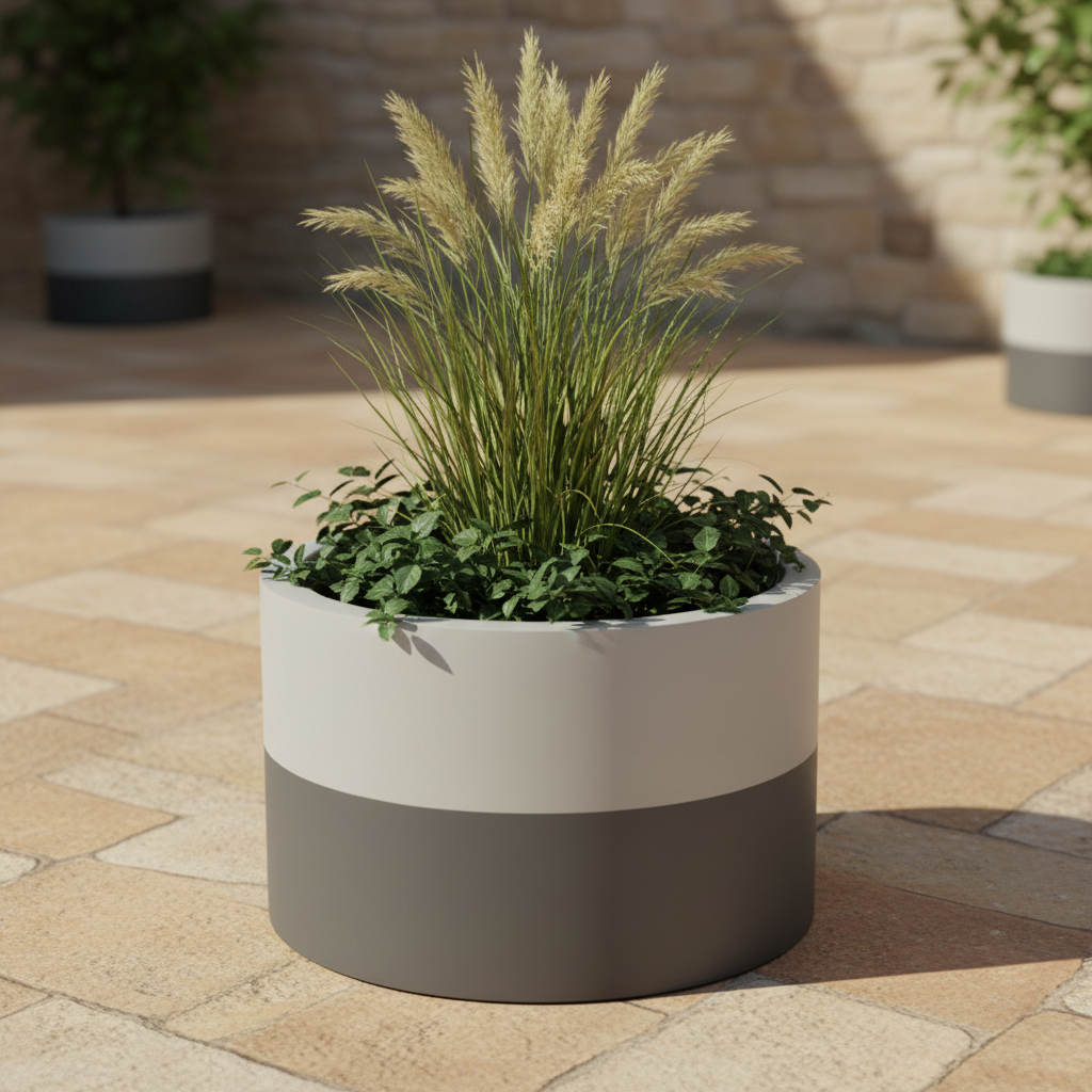 Olive planters by Avantika's Garden