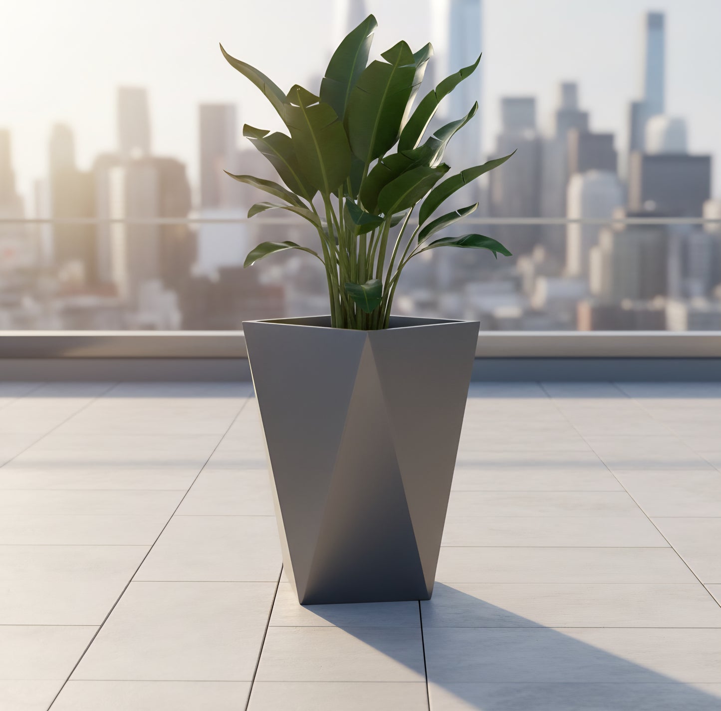Diamond planters by Avantika's Garden