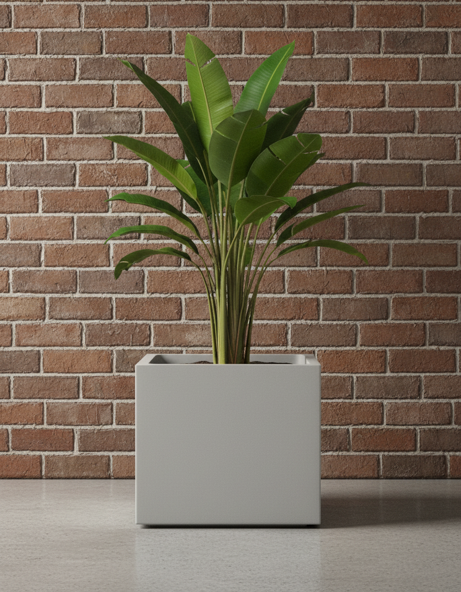 Cube planters up to 17"