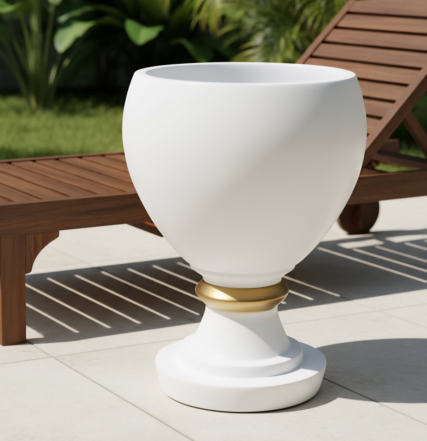 Champagne planter by Avantika's Garden