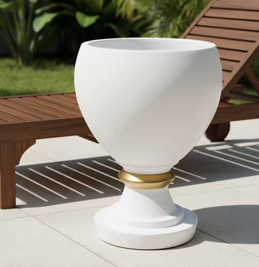 Champagne planter by Avantika's Garden