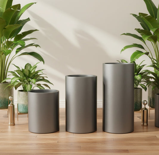 Iris planters by Avantika's Garden